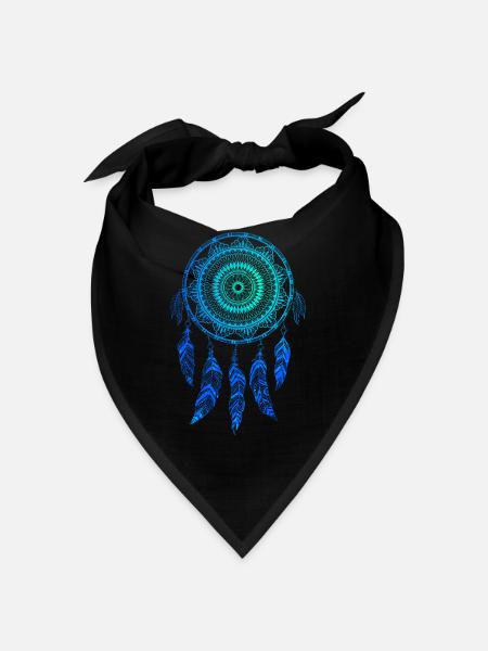 Traumfänger - Bandana - Schwarz - Vorne