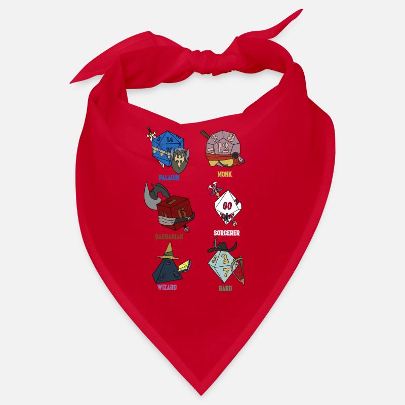 Adventure RPG Dice Fantasy Geschenk Bandana