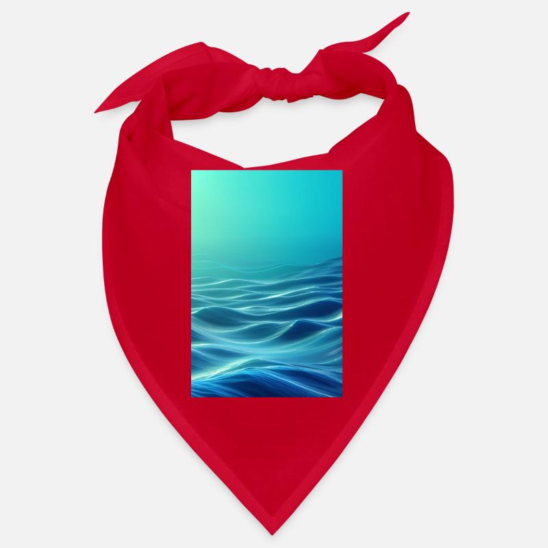 Low-Poly Wave Bandana