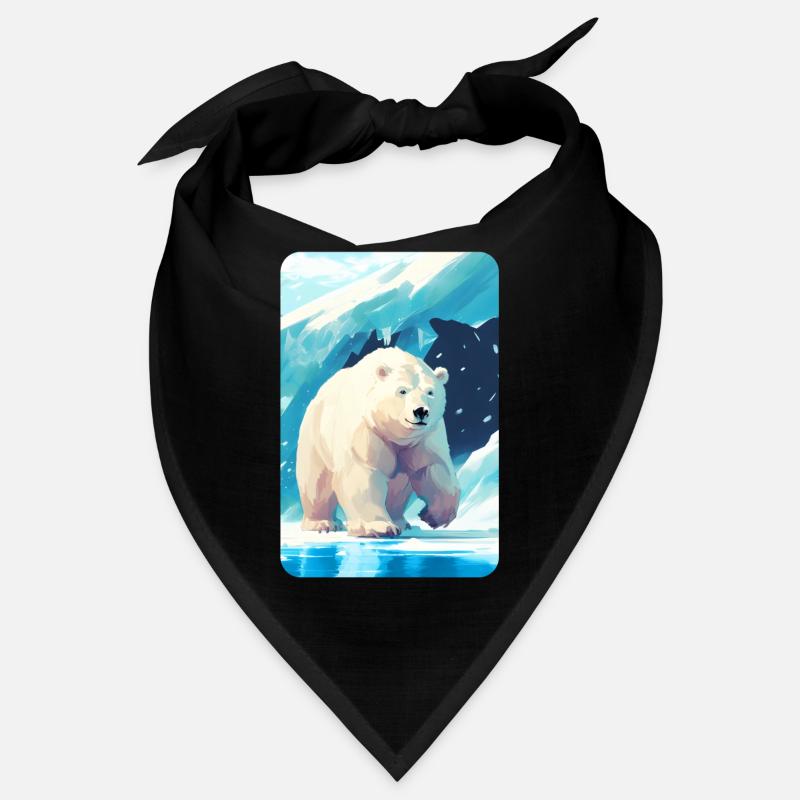 Polarbär im ewigen Eis Bandana