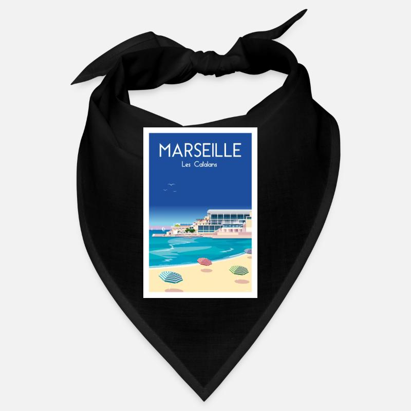 MARSEILLE LES CATALANS Bandana