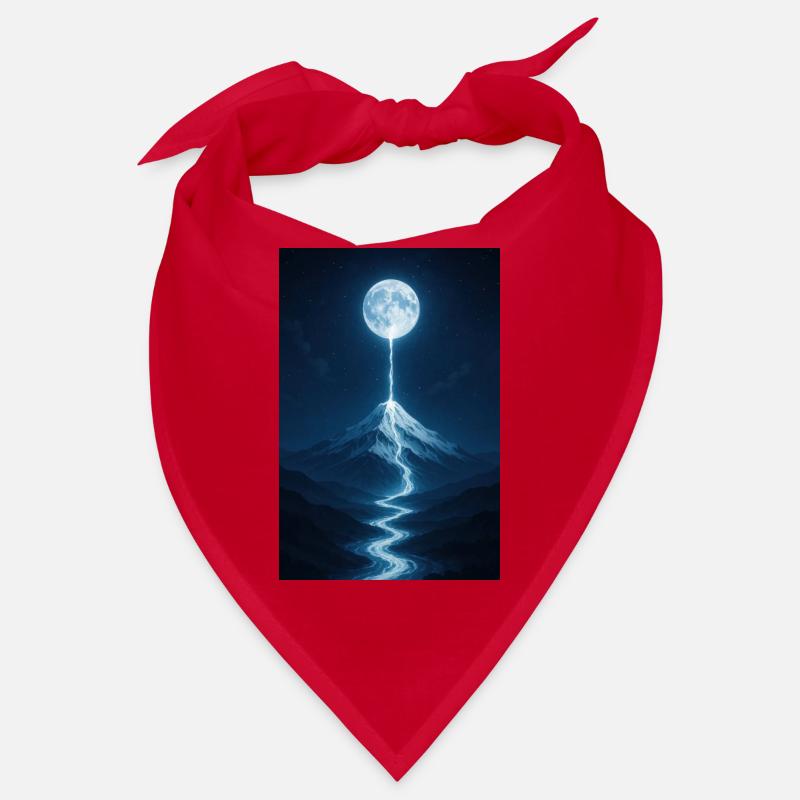 Fleuve de lumière de la lune Bandana