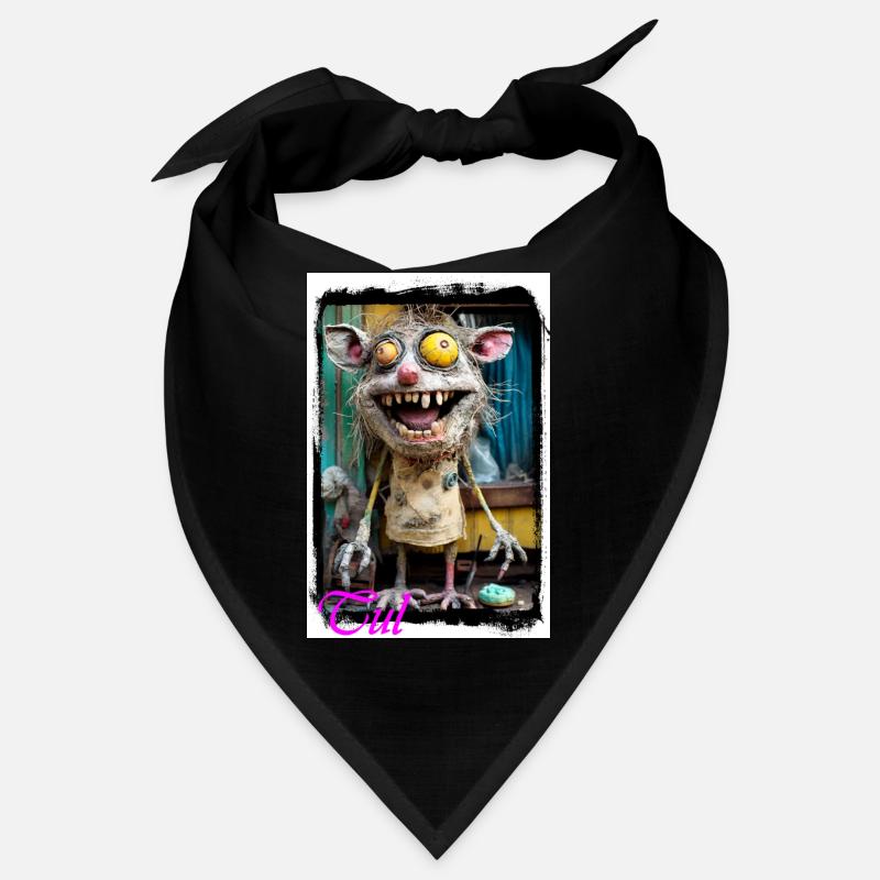 Ecstatic Horror Creature Design Punk Doll Bandana