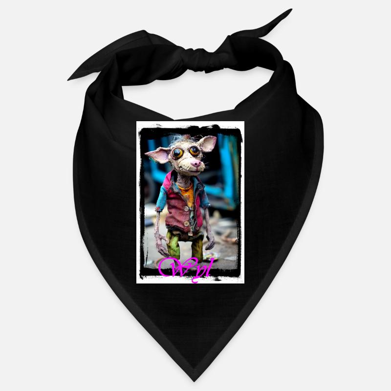 Poupée Punk Gremlin Vintage Charm Gutted Bandana