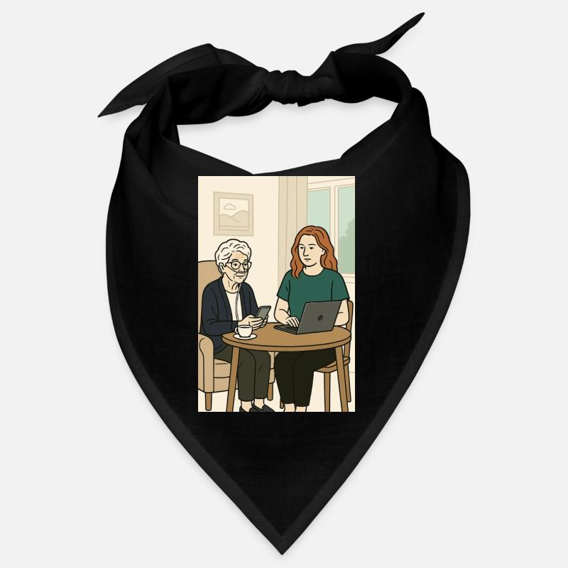 Des générations à la table avec la technologie Bandana