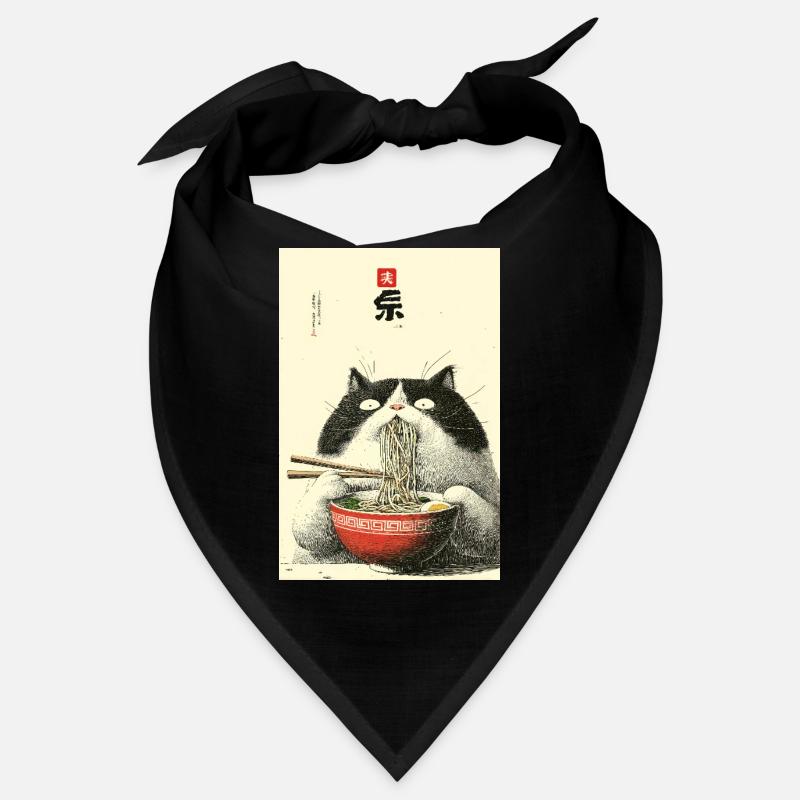 Neko Noodle Feast Bandana