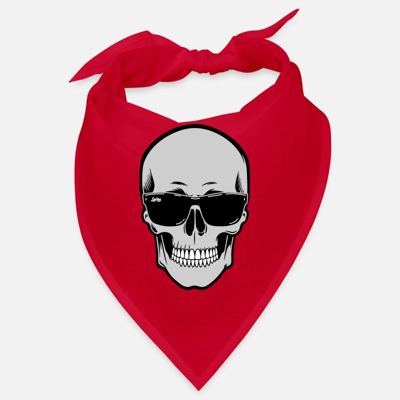 Skull with Sunglasses Graphic Bandana