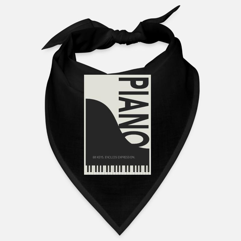 Piano – 88 touches Expression sans fin Bandana