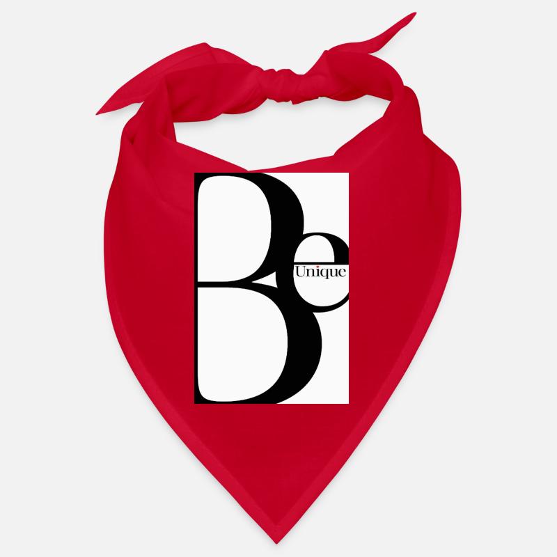 Soyez unique – Conception typographique minimaliste Bandana