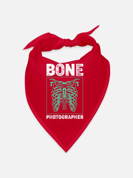 Radiologe Radiologie Röntgen Rad Tech MRT - Bandana - Rot - Vorne