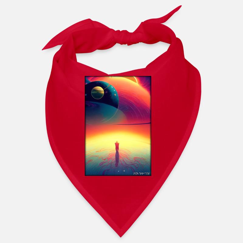 Galaxy Cosmos Universe Solar System Astronaut Bandana