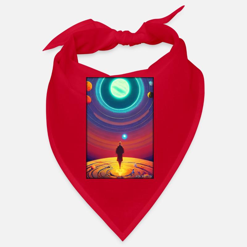Galaxy Cosmos Universe Solar System Astronaut Bandana