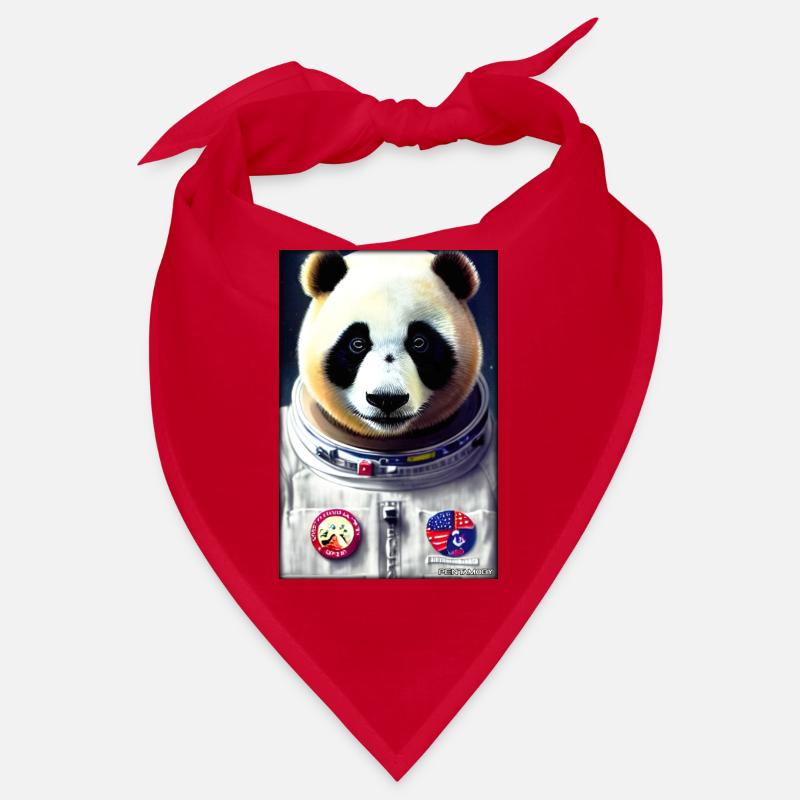 Panda Bear Panda Astronaut Future Sci-Fi Technology Bandana