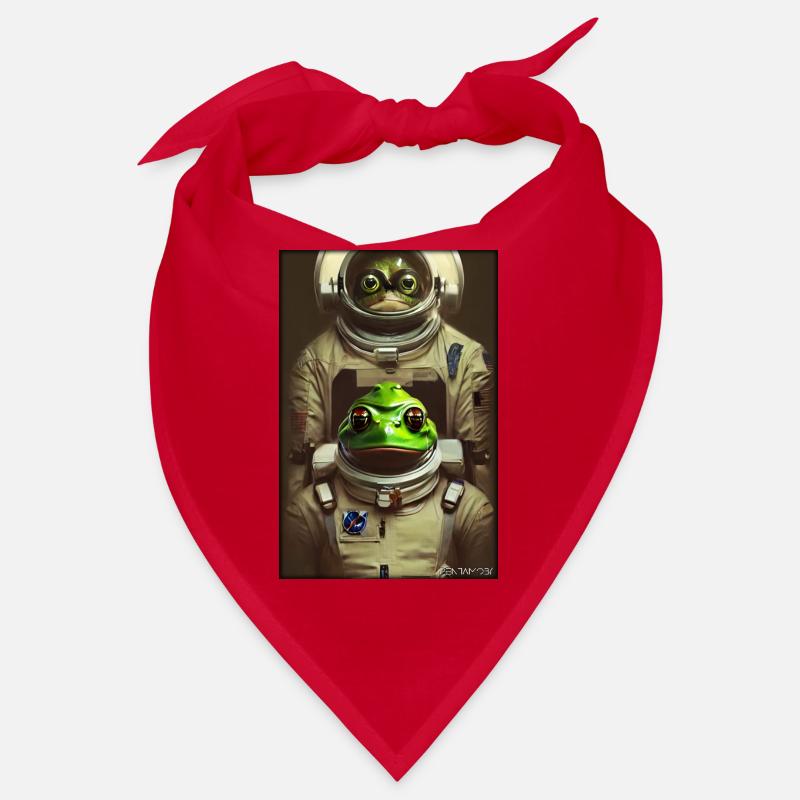 Frog Amphibian Astronaut Future Sci-Fi Technology Bandana