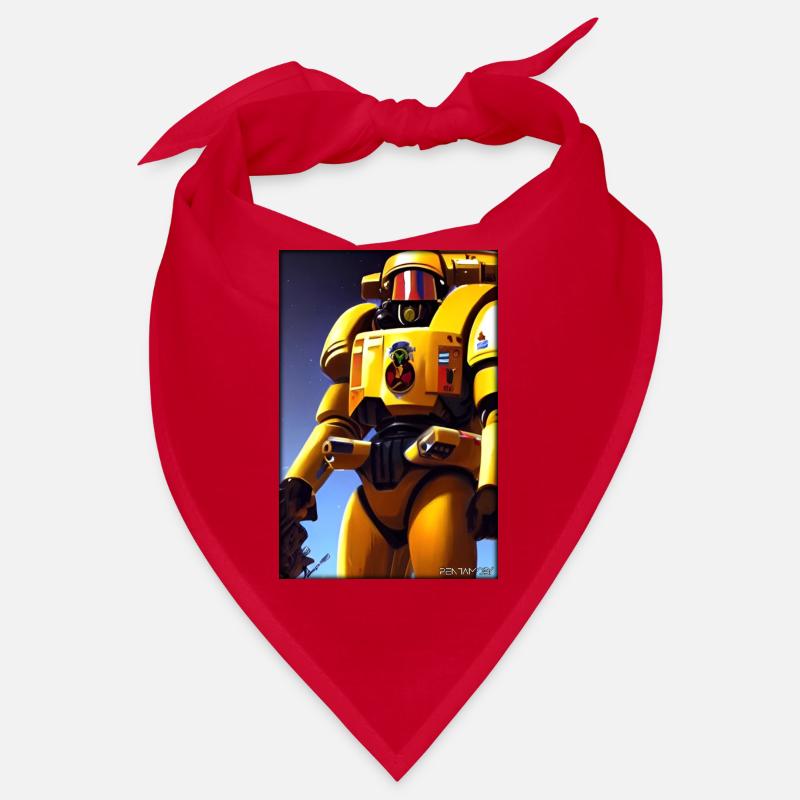 Kampfbot Robot Super Soldat Machine Guerrier Bandana