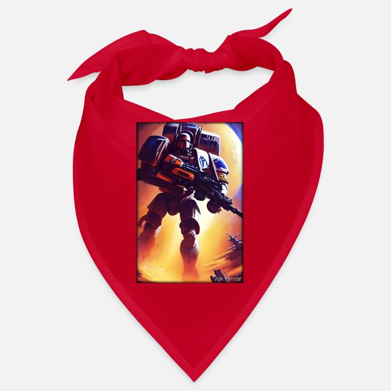 Kampfbot Robot Super Soldat Machine Guerrier Bandana