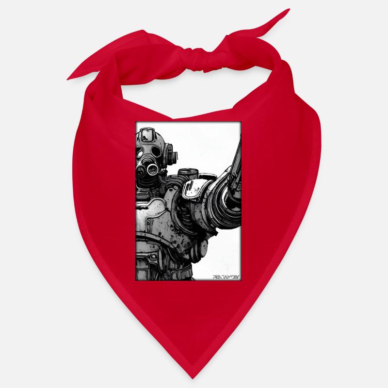 Kampfbot Robot Super Soldat Machine Guerrier Bandana