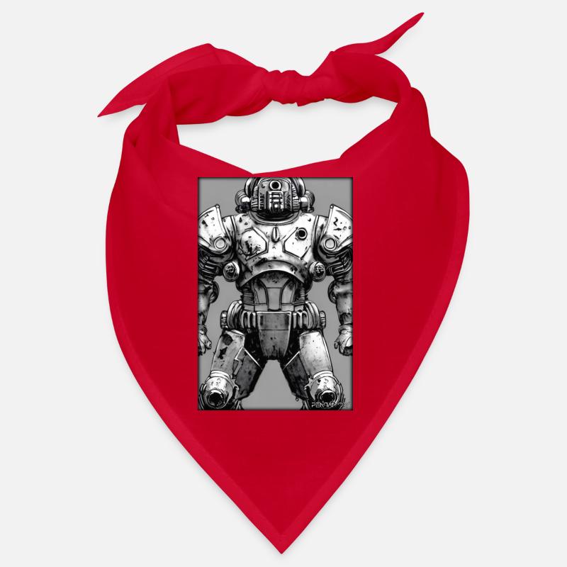 Kampfbot Robot Super Soldat Machine Guerrier Bandana