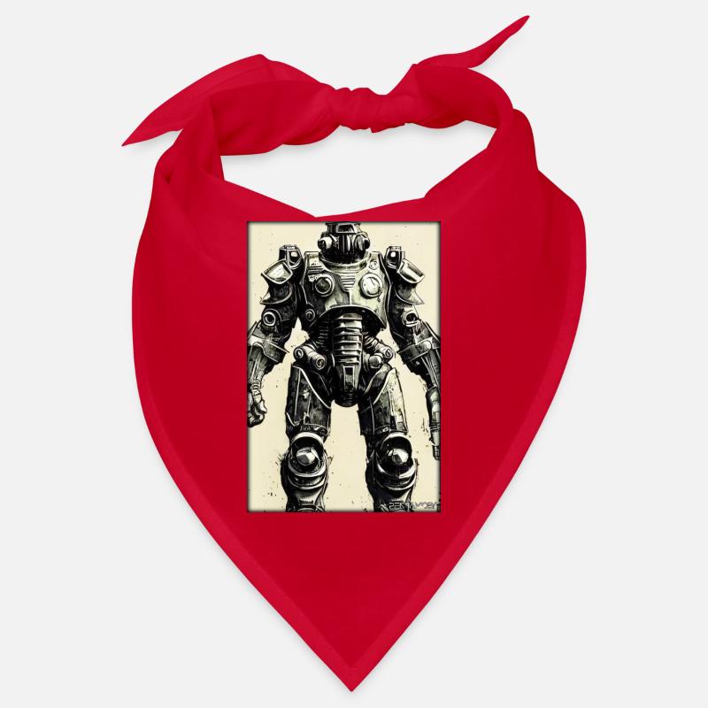 Kampfbot Robot Super Soldat Machine Guerrier Bandana