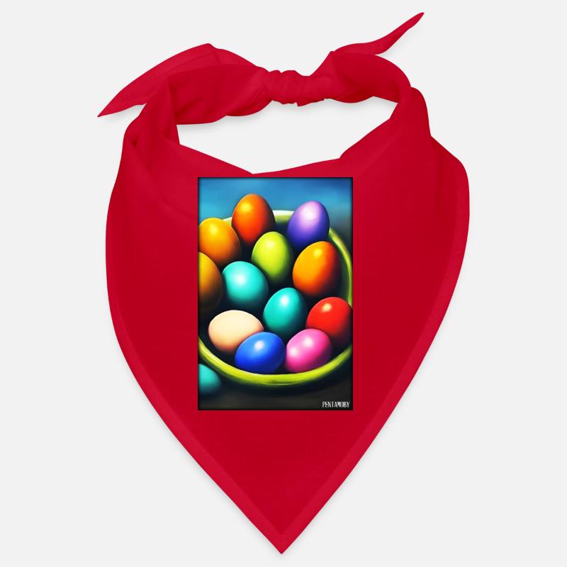 Easter Egg Easter Colorful Eggs Holiday Bandana
