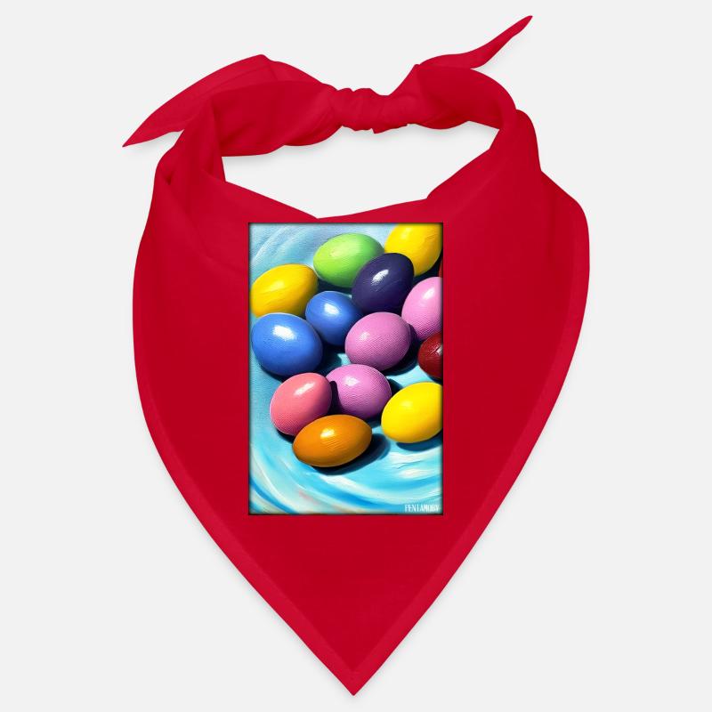 Easter Egg Easter Colorful Eggs Holiday Bandana