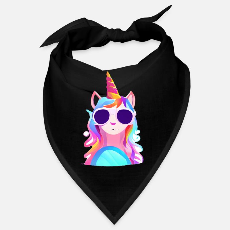 Unicorn Einhorn Fabeltier Einhörner Mädchen Bandana