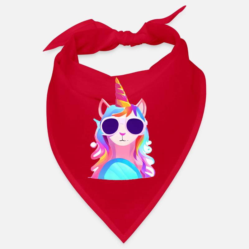Unicorn Einhorn Fabeltier Einhörner Mädchen Bandana