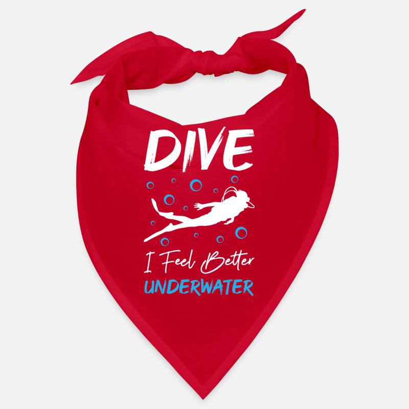 Dive I Feel Better Underwater Bandana