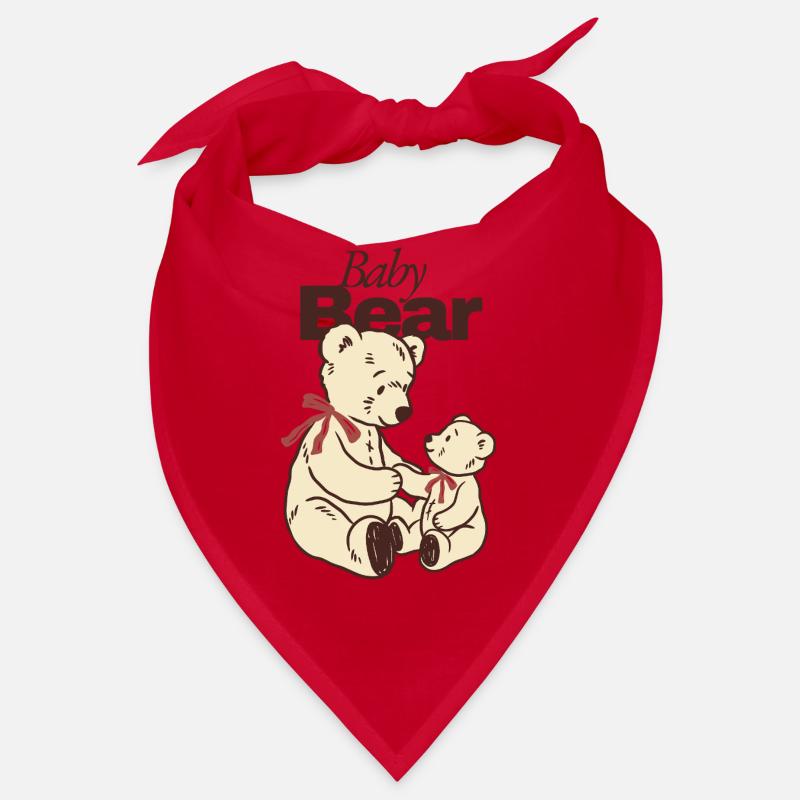 Baby Bear Cuddle Duo Bandana