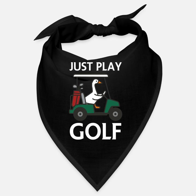Duck dich im Golfwagen – Spiel einfach Golf Bandana