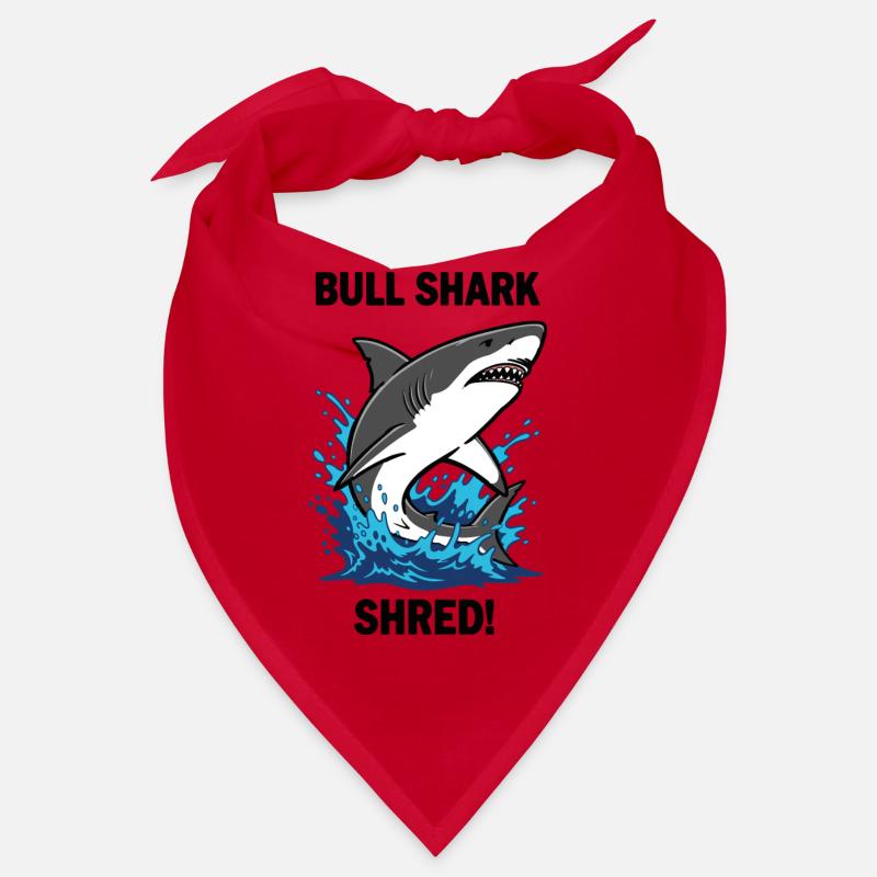 Requin Bouledogue Shred Shark Mer Bull Bandana