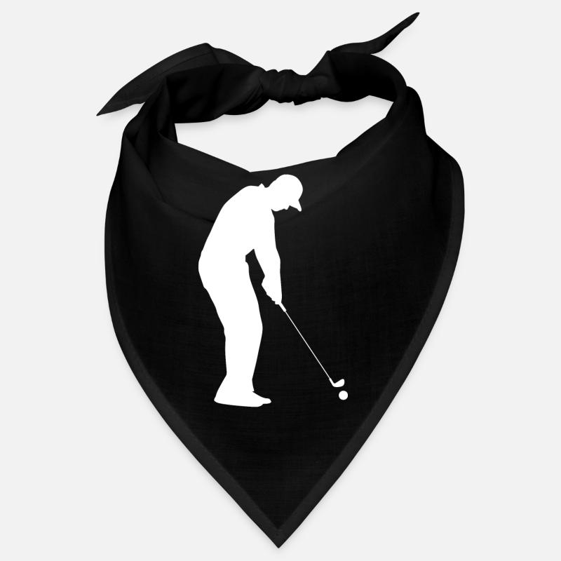 Golf Golfer Golfer Golf Course Bandana