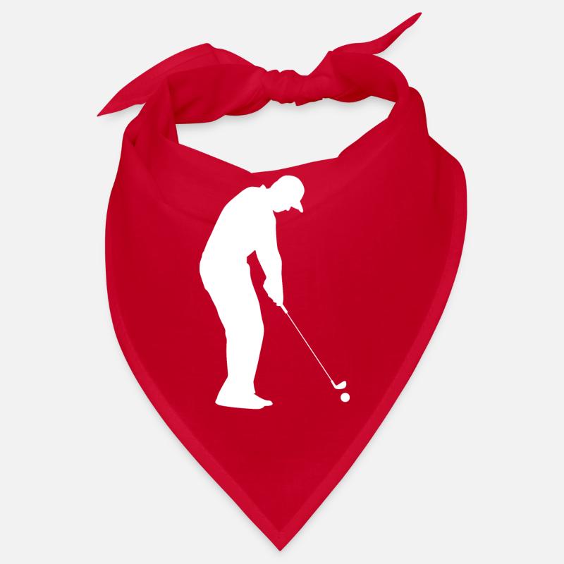 Golf Golfer Golfer Golf Course Bandana
