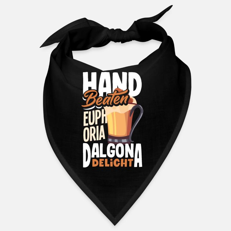 Euphorie battue à la main Dalgona Delight Bandana