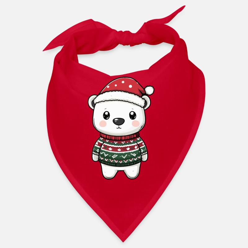 Noël de l’ours polaire Bandana