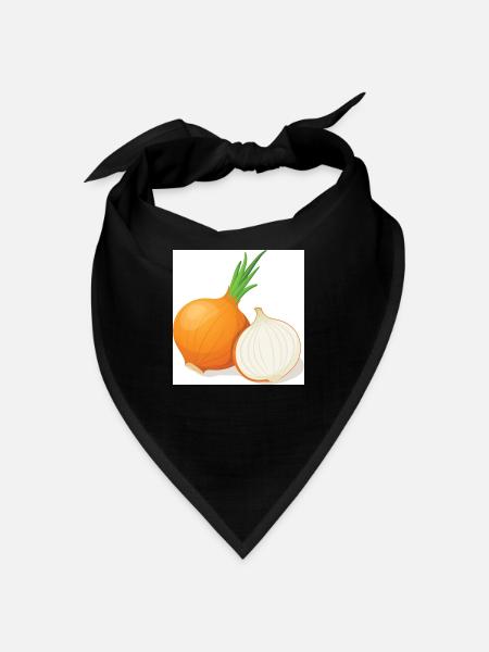 onion - Bandana - black - Front