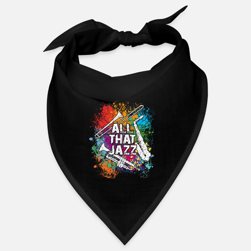 Brass Jazz Instruments All That Jazz Bandana