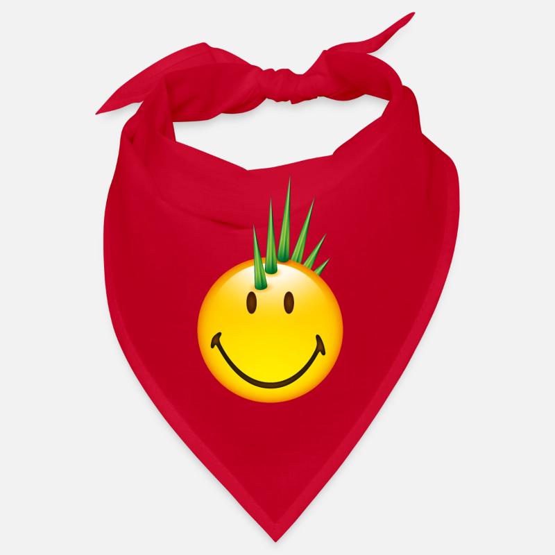 Smiley Punk Bandana
