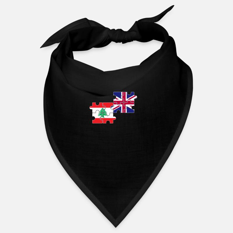 Liban Royaume-Uni Drapeau Britannique Libanais Bandana