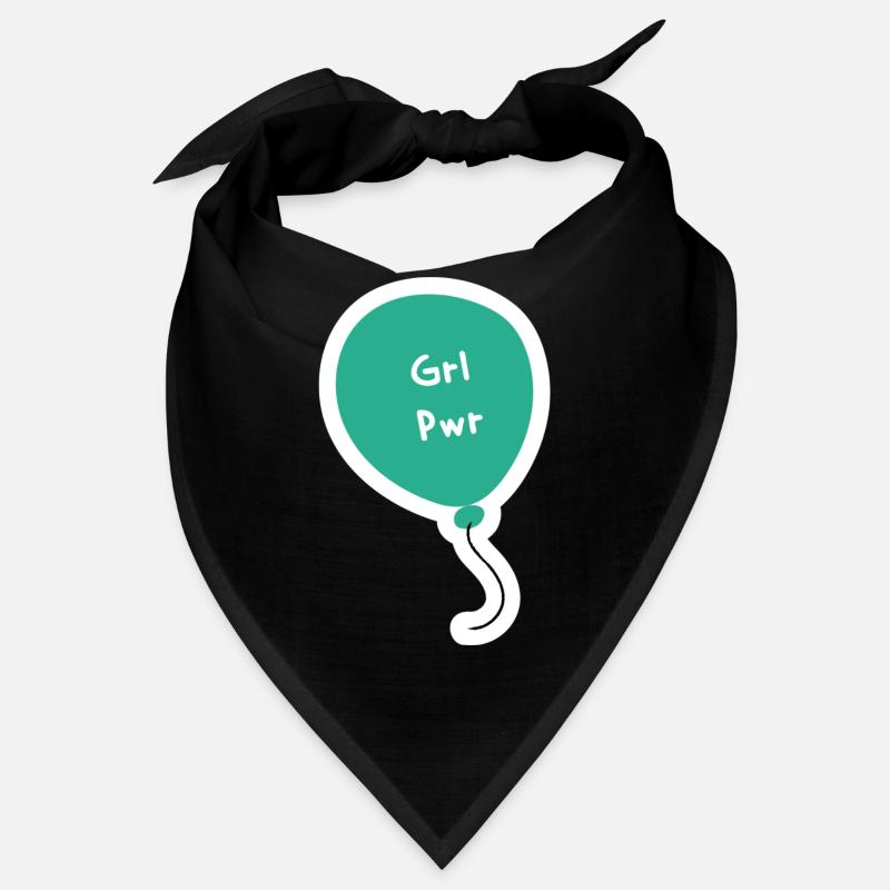 Ballon Grl Pwr Sarcelle Bandana