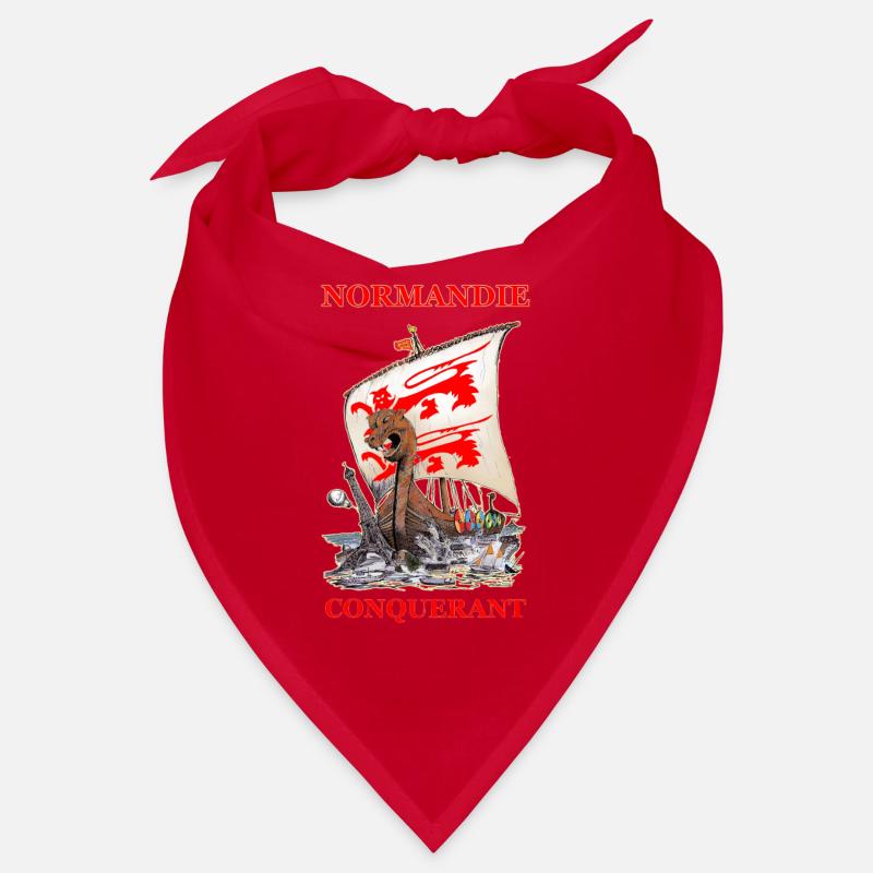 NORMANDIE CONQUERANT Louis RUNEMBERG © Adagp - Bandana - rouge