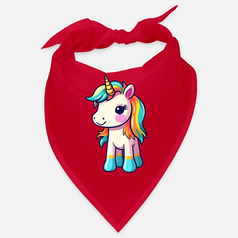 Einhorn-Pride-Design | Einhorn | Regenbogen Bandana