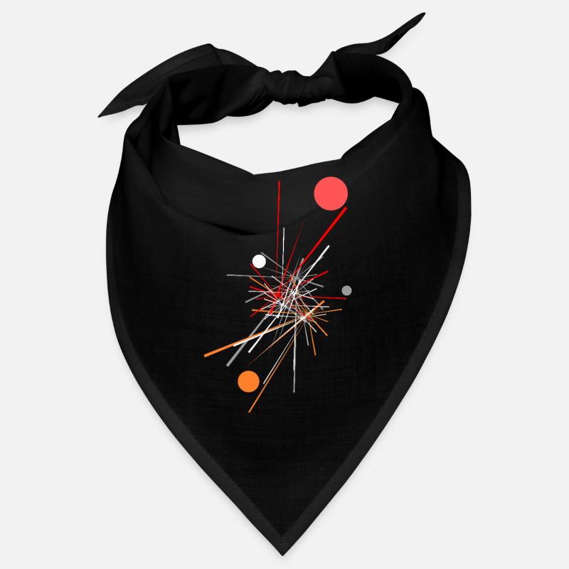 Multicolored Abstract Shards Bandana