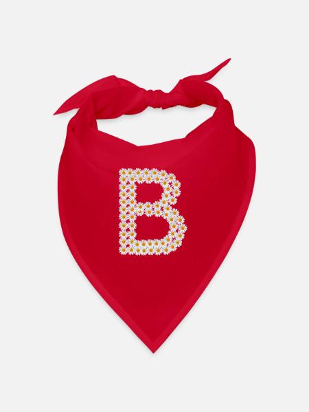 B aus Margariten - Bandana - Rot - Vorne