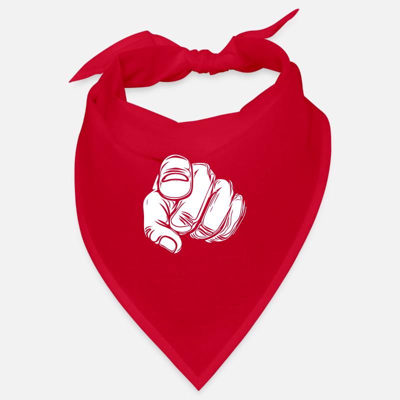 Index avec la main de Vector Bandana
