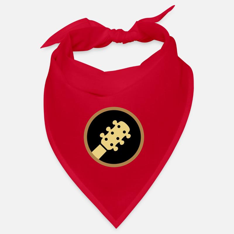 ★ couleurs de conception modifiables ★ tête d'un cercle de guitare Bandana