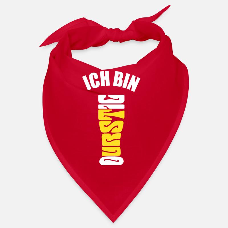 Durst - Bier trinken - Ich bin durstig - Spruch Bandana