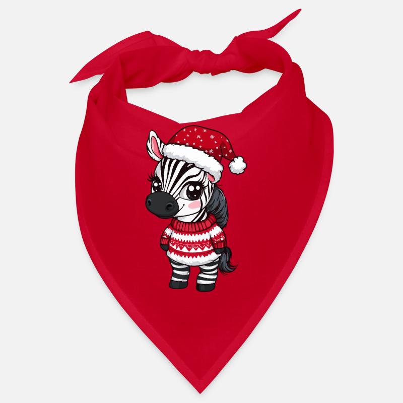 Noël zèbre Noël Bandana