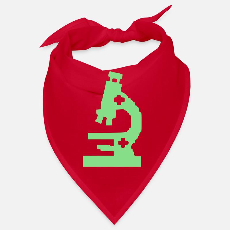 Microscope Pixel Laboratory Icon Bandana