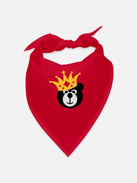BEAR with KRONE - Bandana - red - Front